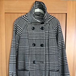 COPY - Reiss houndstooth winter coat